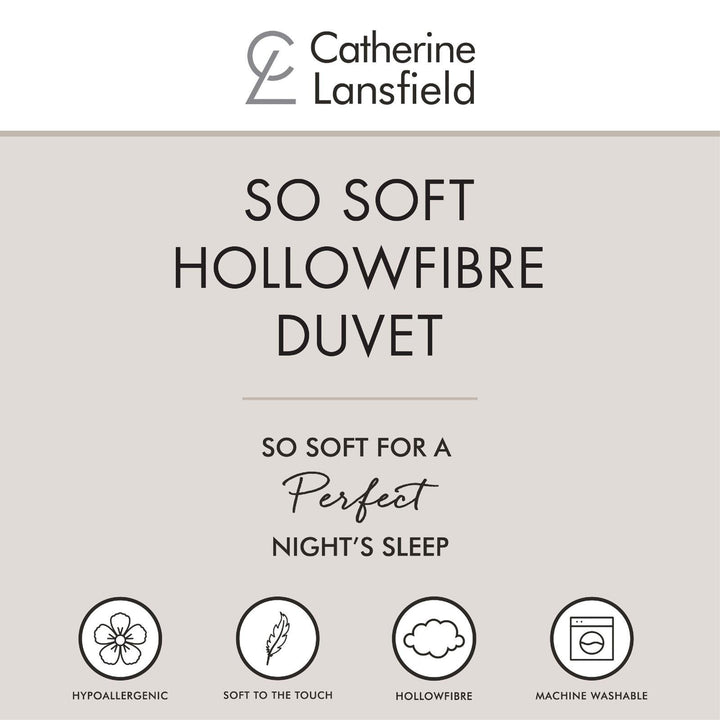 So Soft Hollowfibre 15 Tog Duvet - Ideal