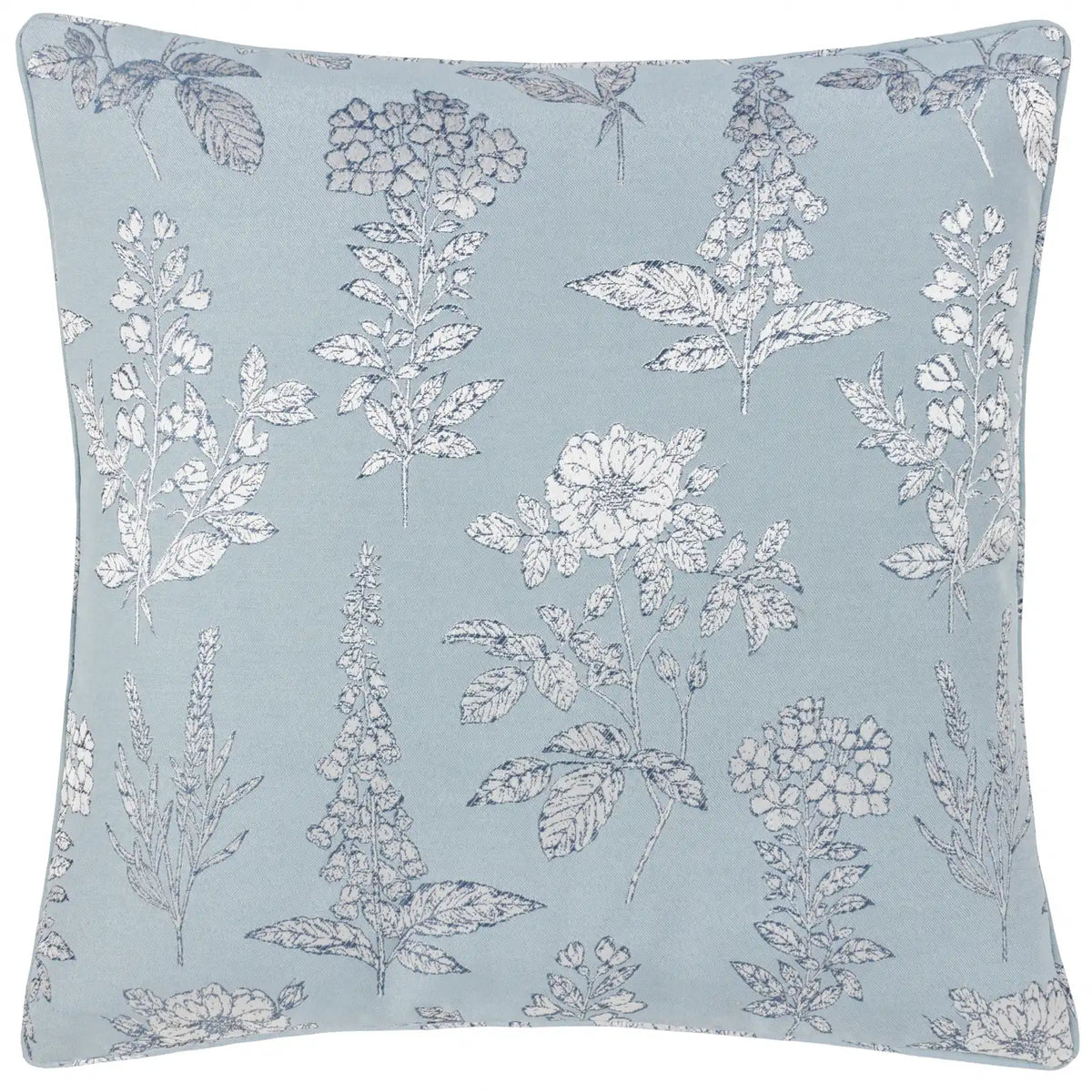 Sophia Blue Cushion Cover 50cm x 50cm - additional product view 1