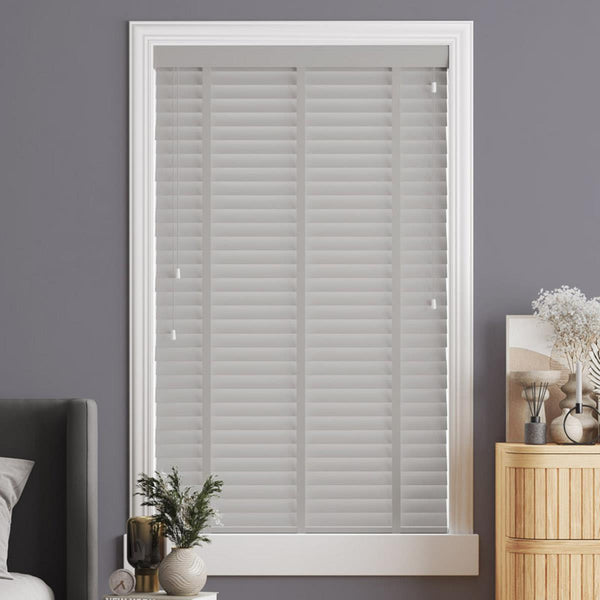 Starwood Faux Wood Realm Fine Grain Made to Measure Venetian Blind with Noble Tapes - Ideal