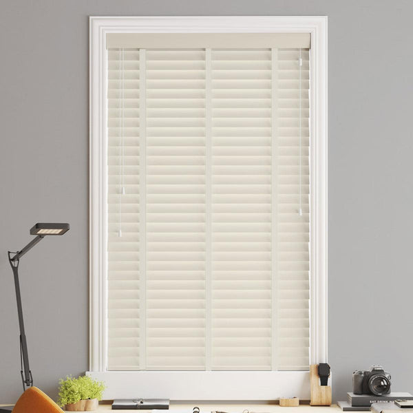 Sunwood Faux Wood Mirage Fine Grain Made to Measure Venetian Blind with Tapes - Ideal