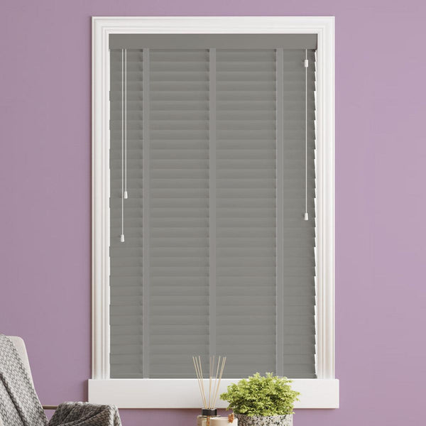 Sunwood Faux Wood Orion Fine Grain Made to Measure Venetian Blind with Tapes - Ideal