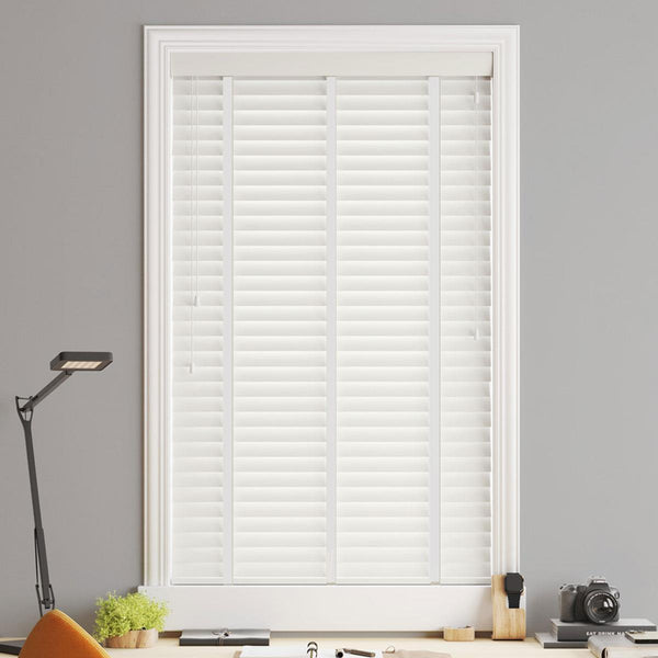 Sunwood Faux Wood True Fine Grain Made to Measure Venetian Blind with Tapes - Ideal