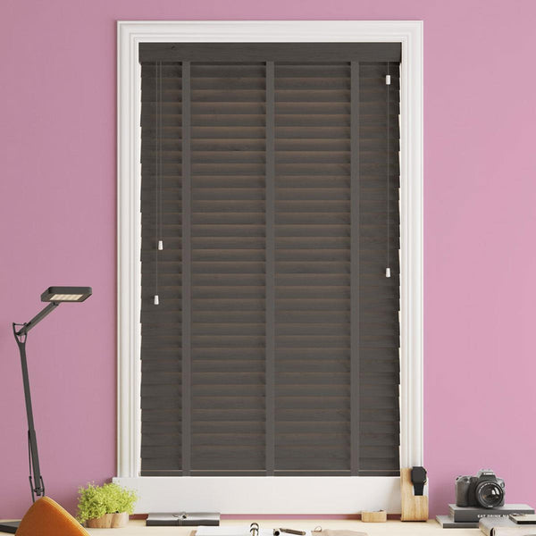 Sunwood Wood Claro Made to Measure Venetian Blind with Gallant Tapes - Ideal