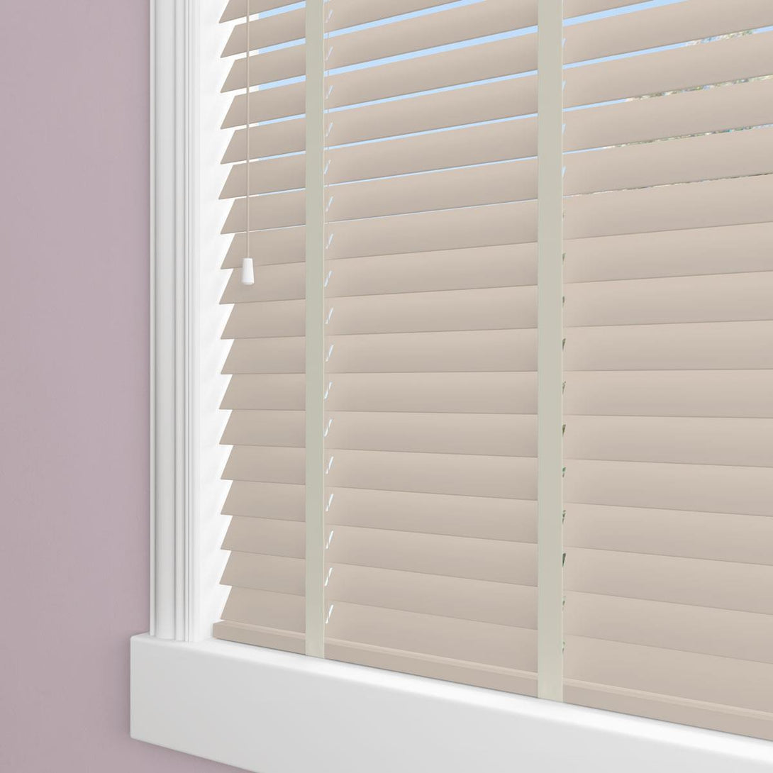 Sunwood Wood Morena Made to Measure Venetian Blind with Mist Tapes - Ideal