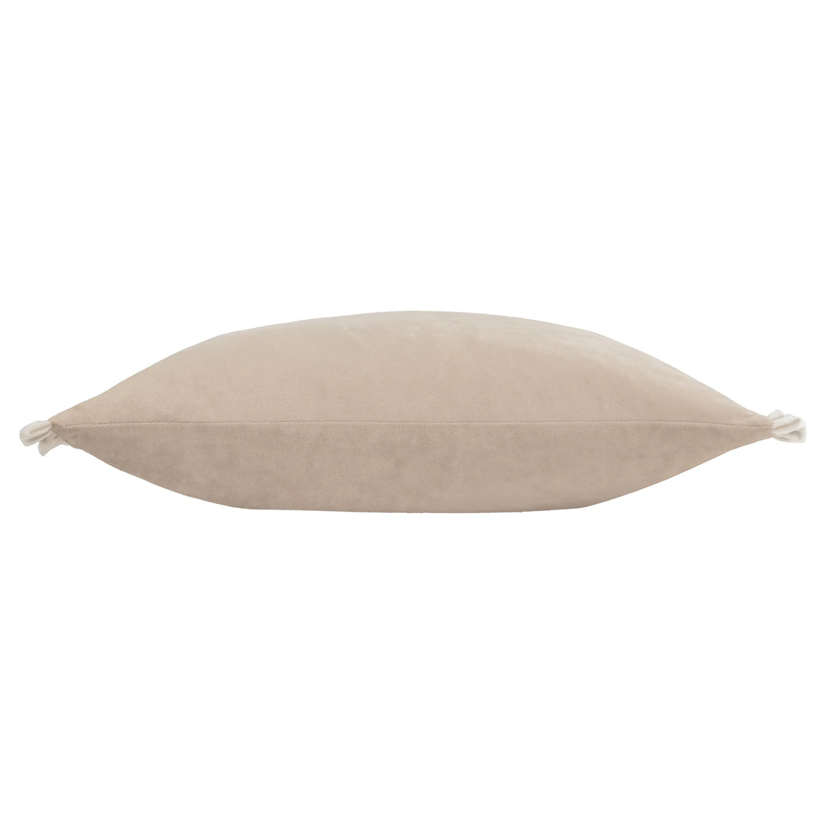 Tilly Velvet Oyster + Lace Cushion Cover 30cm x 50cm - additional product view 2