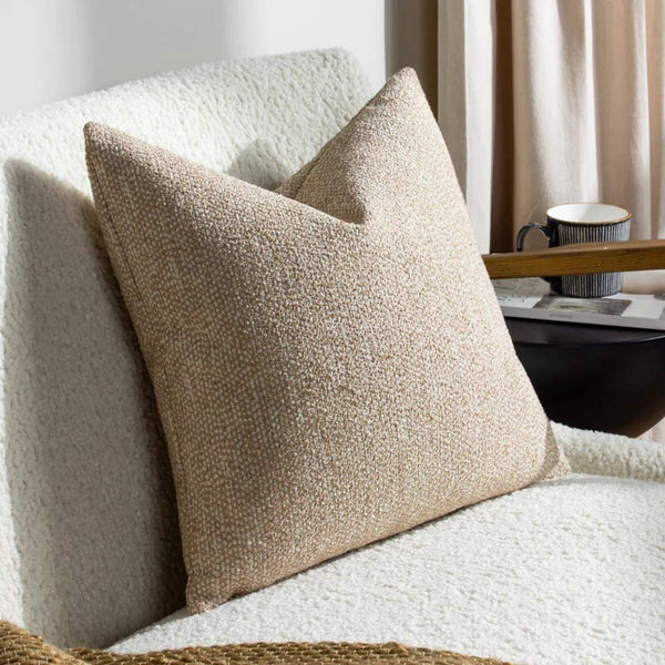 Tiona Toffee + Nougat Cushion Cover 20" x 20" - Ideal