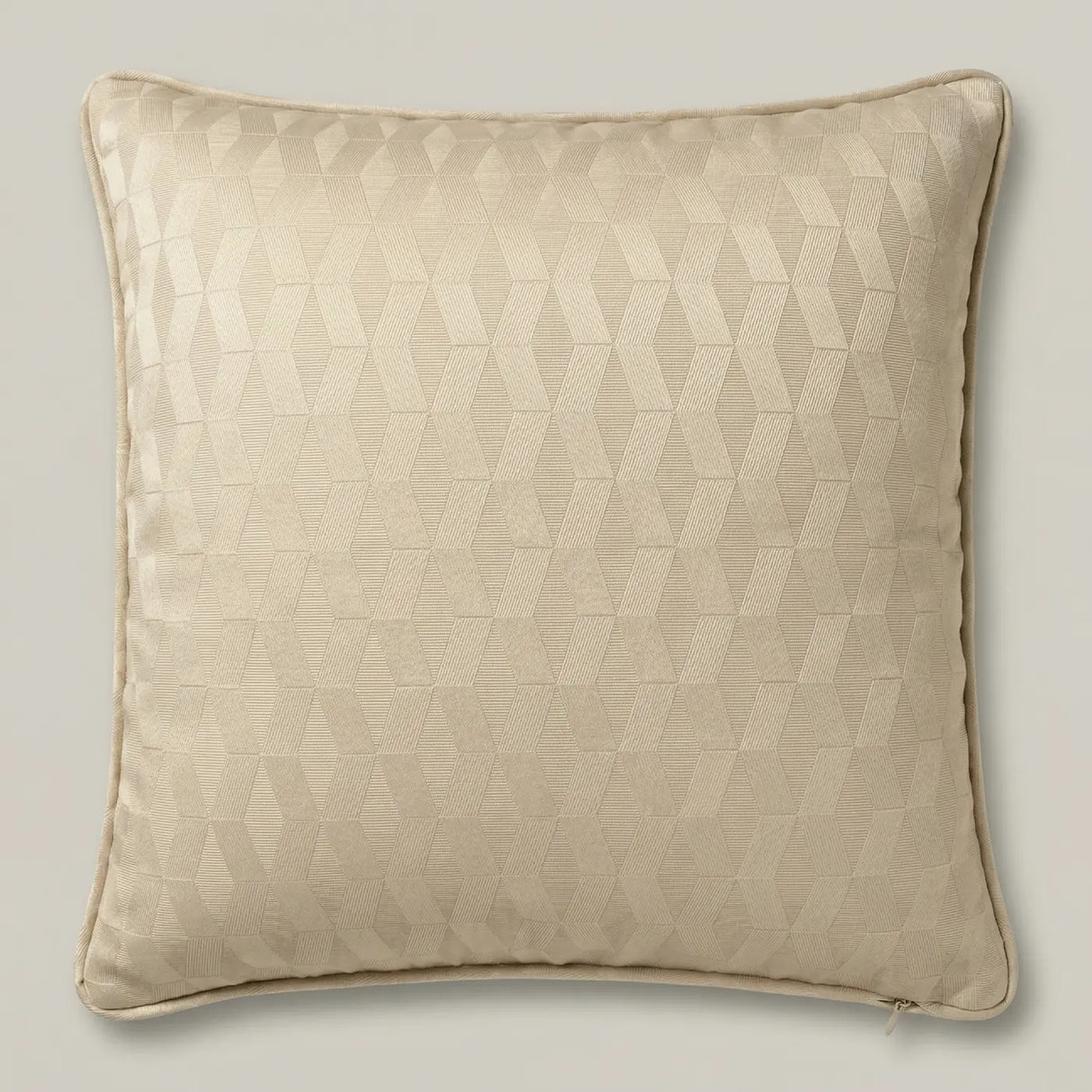 Tokyo Embossed Geometric Cushion Cover 17x17" 43x43cm 2