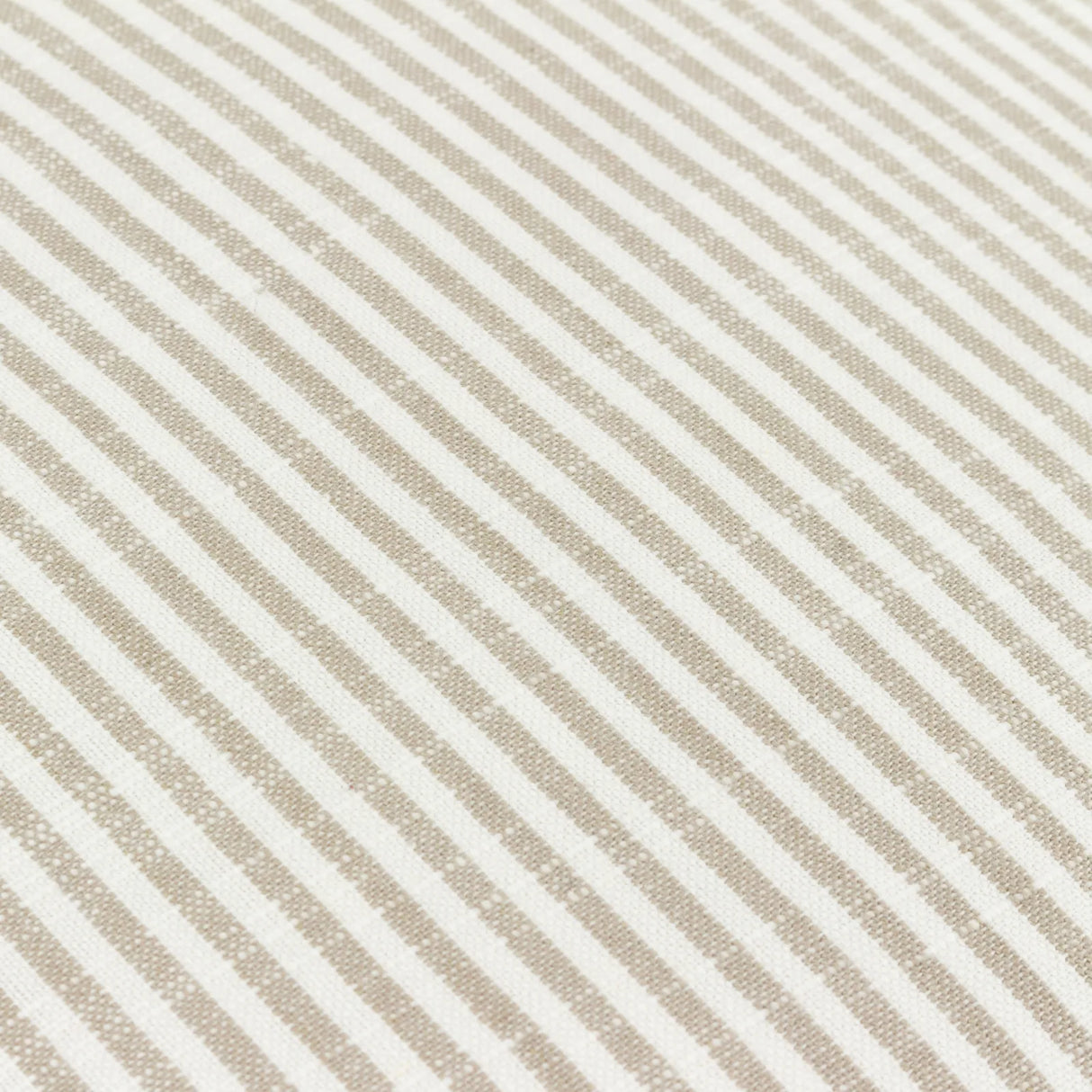 Truro Stripe 100% Cotton Cushion Cover Natural 45 x 45cm - image 5