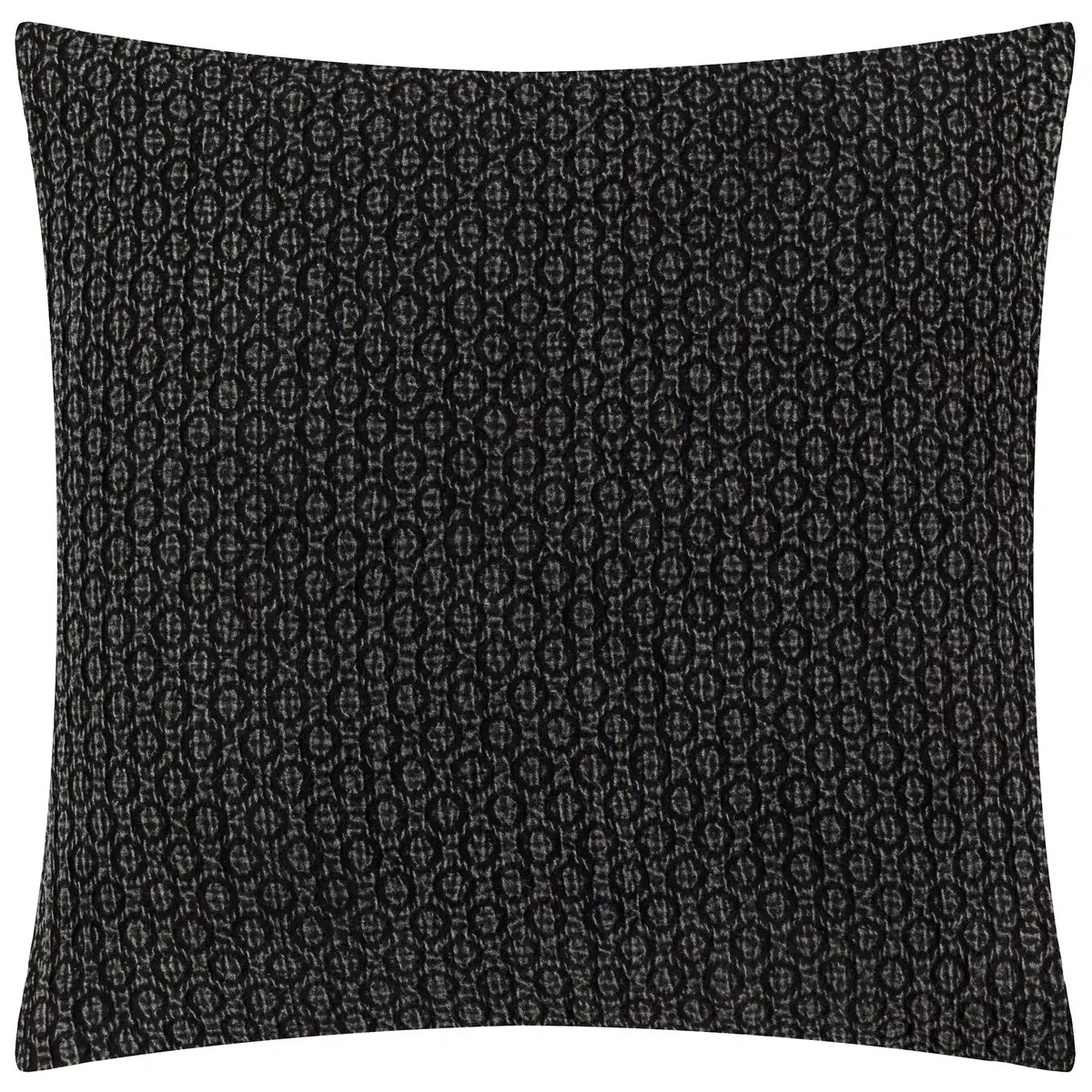 Tryfan 100% Cotton Black Cushion Cover or Filled Cushion 50cm x 50cm - additional product view 2