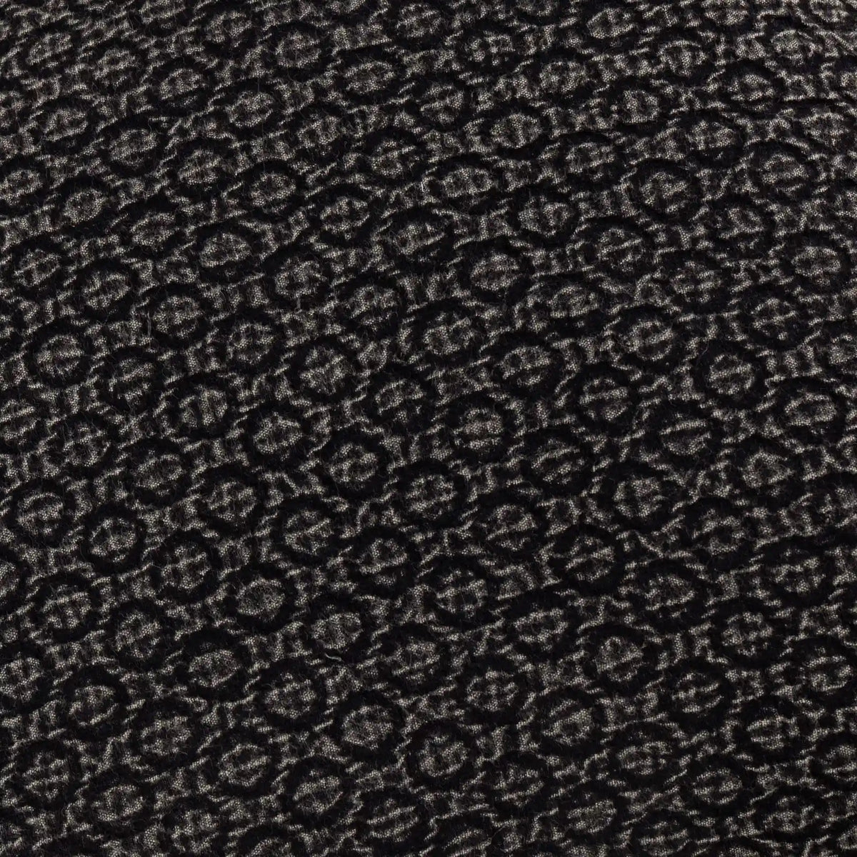 Tryfan 100% Cotton Black Cushion Cover or Filled Cushion 50cm x 50cm - additional product view 5