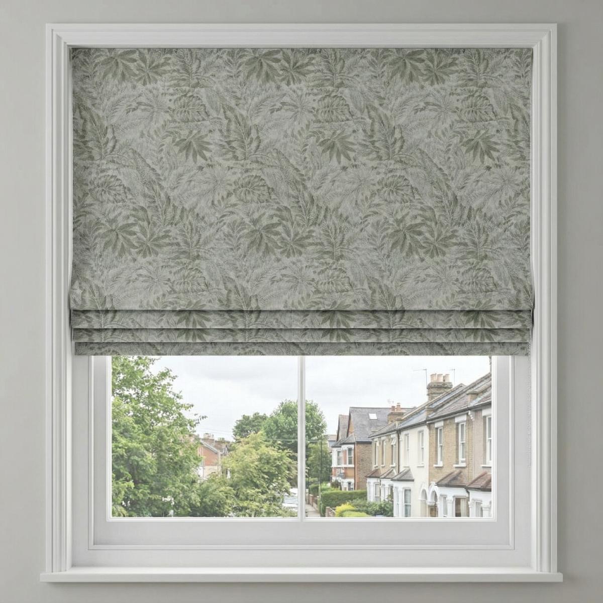 Windermere Made to Measure Roman Blind Green