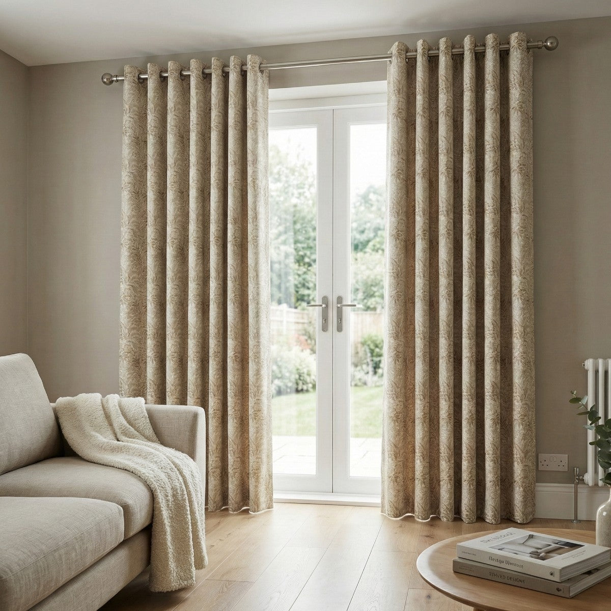 Windermere Gold fabric sample