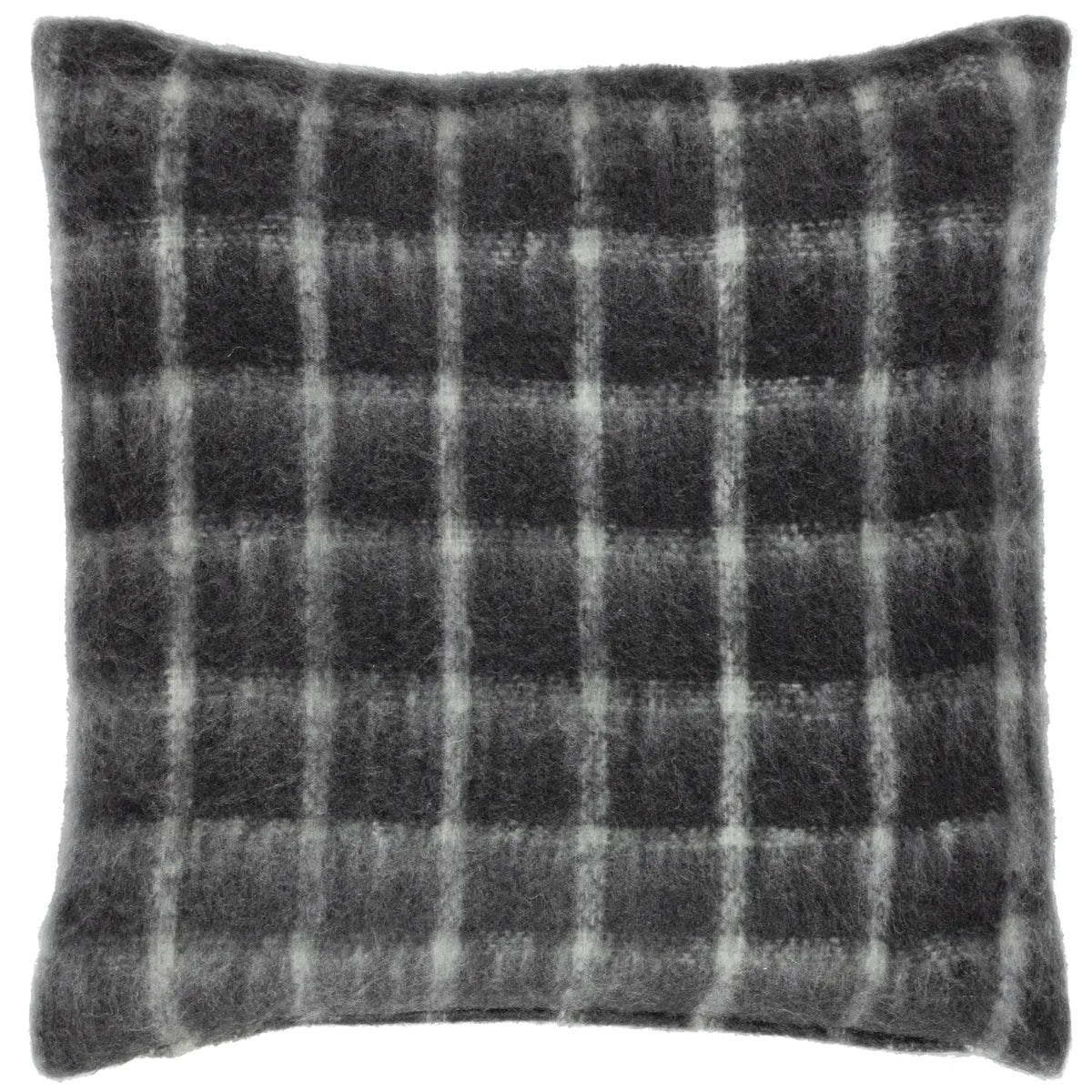 Yarrow Check Storm Grey Cushion Cover 45cm x 45cm (45cmx45cm) - additional product view 1