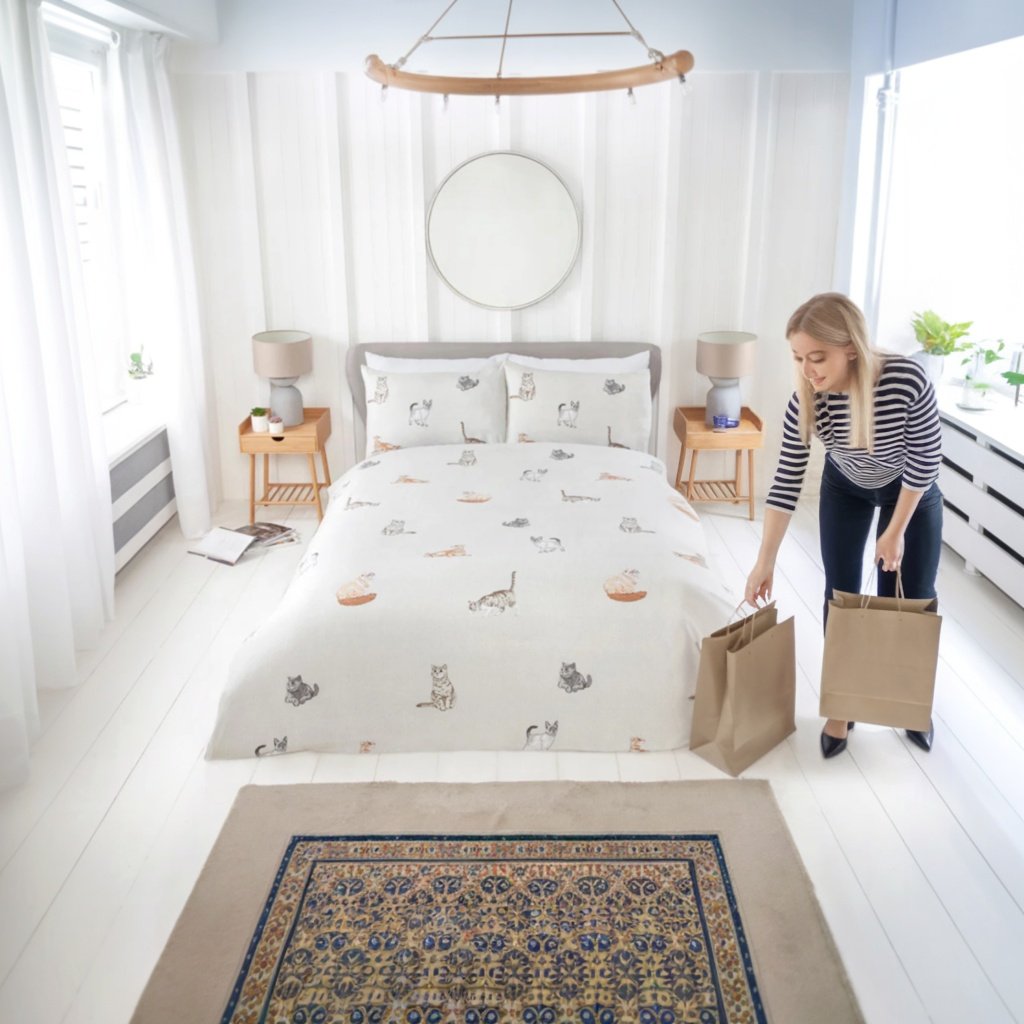 So Soft Purrrfect Duvet Cover Set by Rapport Home