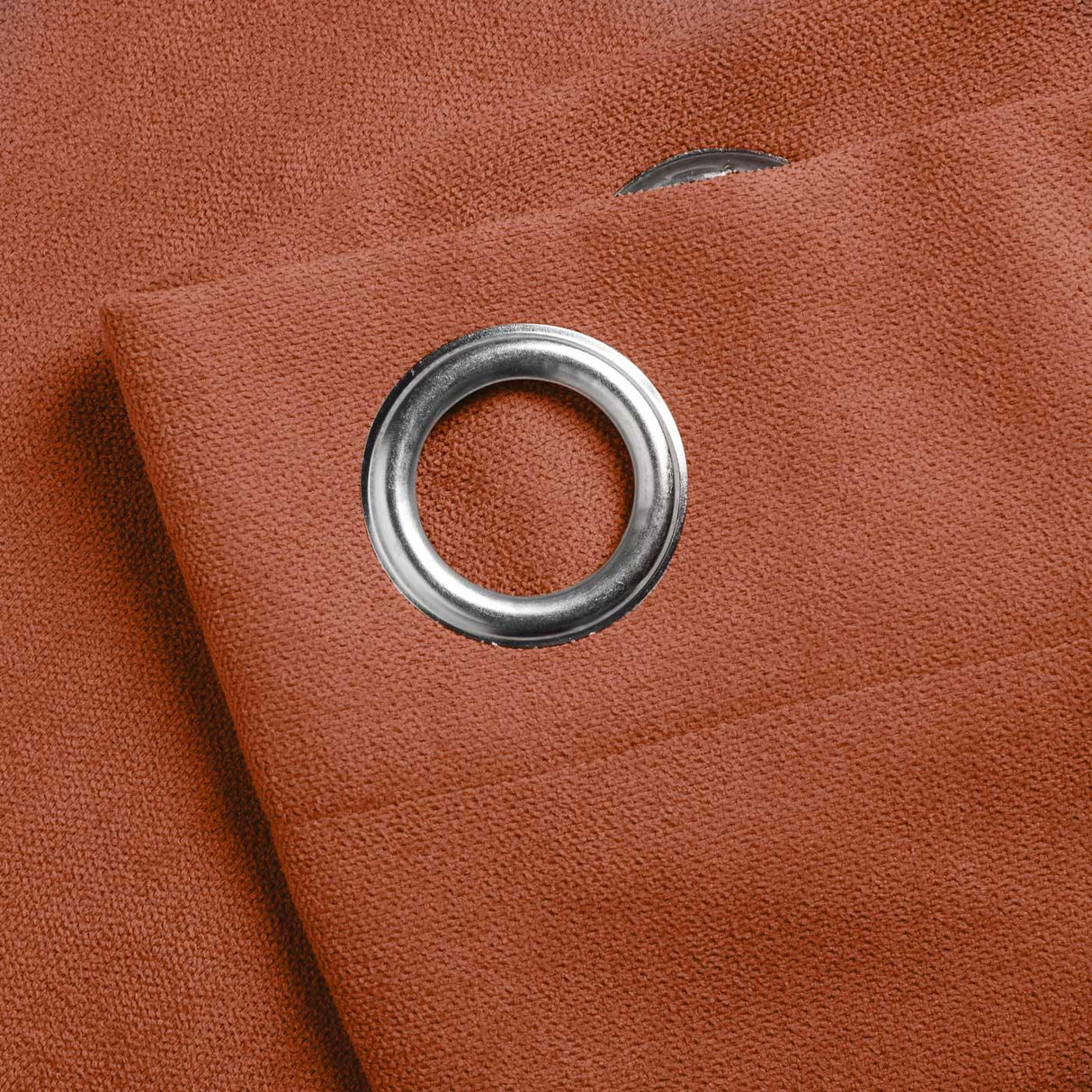 Velvet Chenille Eyelet Curtains Orange Eyelet Curtains Alan Symonds