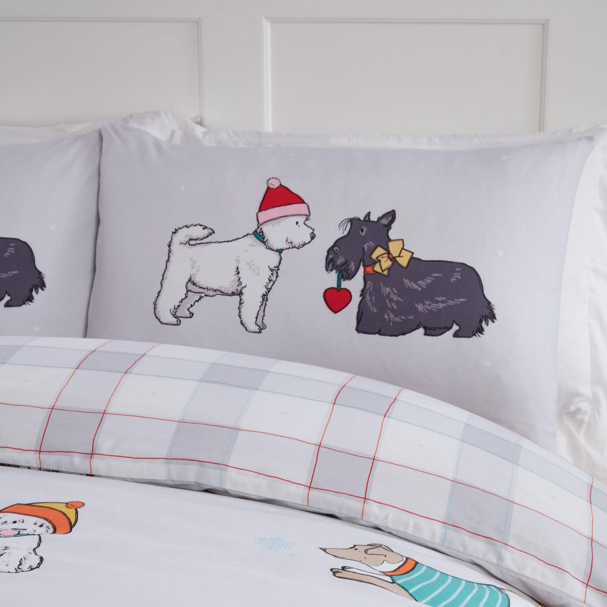 Winter Tails Christmas Duvet Cover Set Duvet Cover Rapport