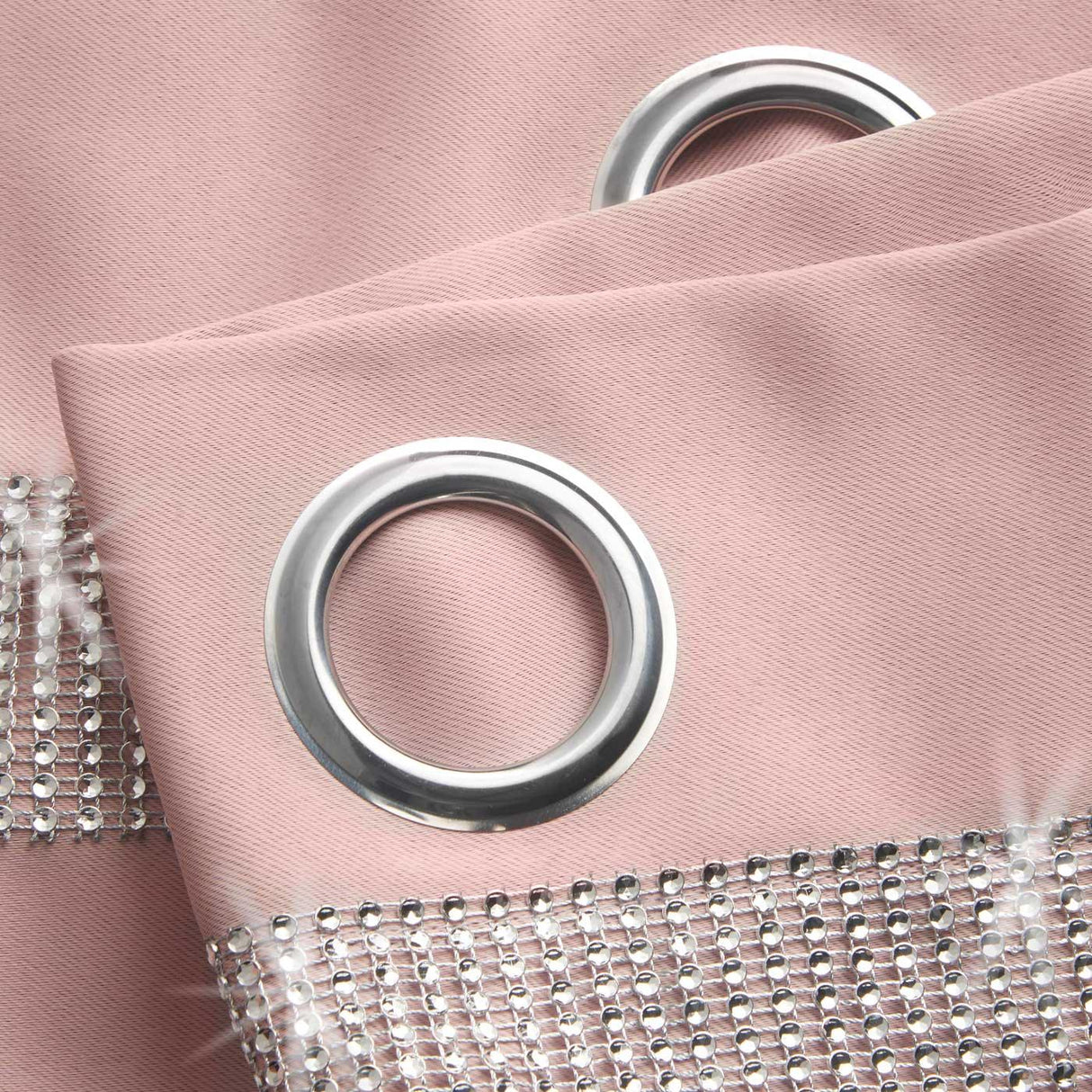 Palace Blockout Eyelet Curtains Blush Pink Eyelet Curtains Alan Symonds