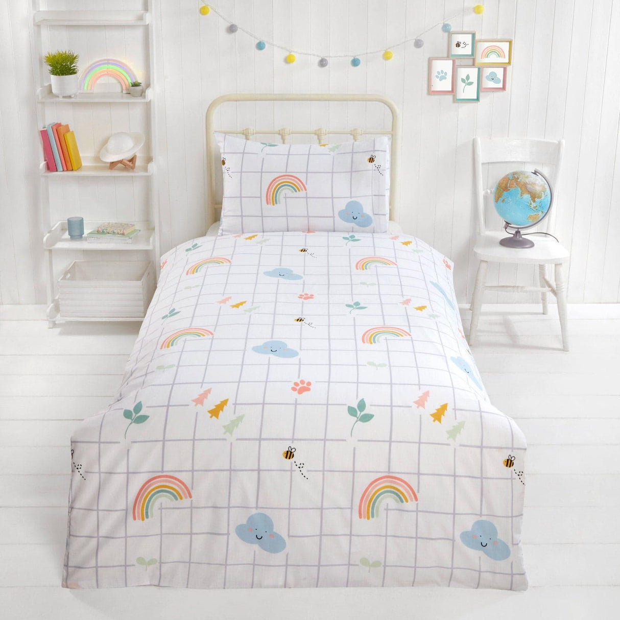 There is No Planet B Eco-Friendly Duvet Cover Set Kids Bedding Rapport