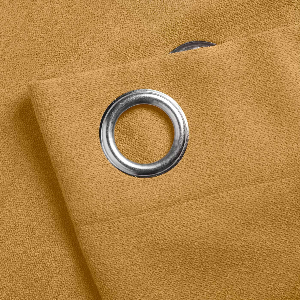 Velvet Chenille Eyelet Curtains Ochre Eyelet Curtains Alan Symonds