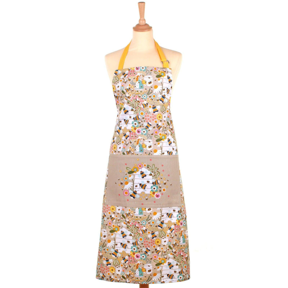 Bee Keeper Luxury Cotton Kitchen Apron Aprons Ulster Weavers