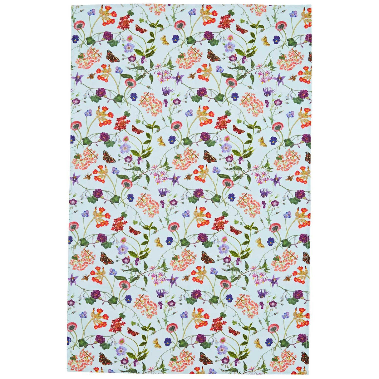 RHS Spring Floral Luxury Cotton Printed Tea Towel Tea Towels Ulster Weavers