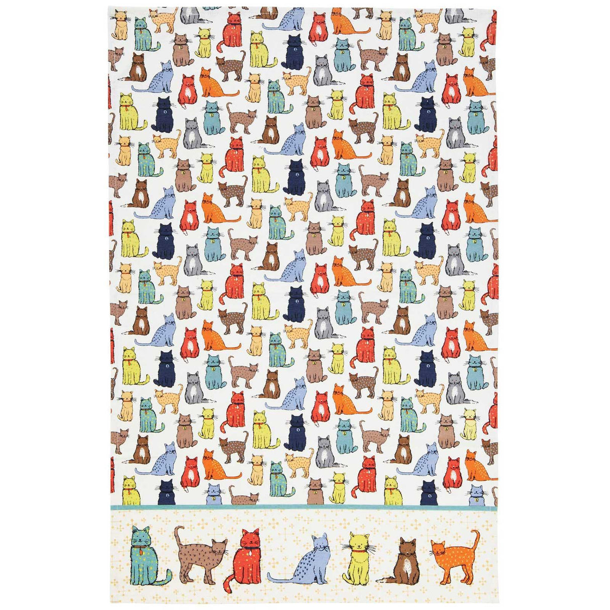 Catwalk Luxury Cotton Printed Tea Towel Tea Towels Ulster Weavers