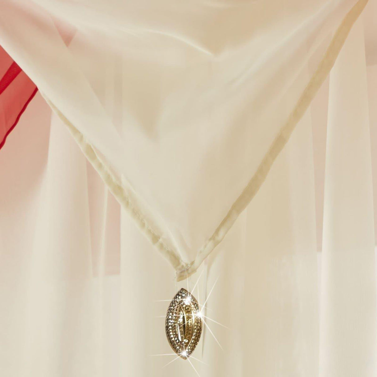 Gem Plain Cream Voile Curtain Swags Voile Curtain Alan Symonds