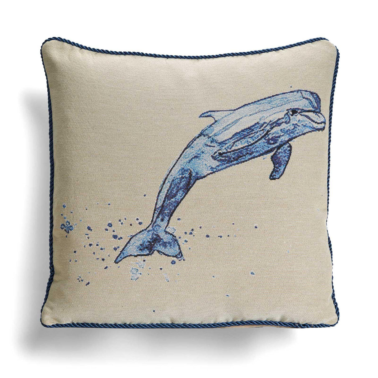 Alan Symonds Dolphin Tapestry Cushion Cover 45cm x 45cm (18"x18") Cushion Cover Alan Symonds