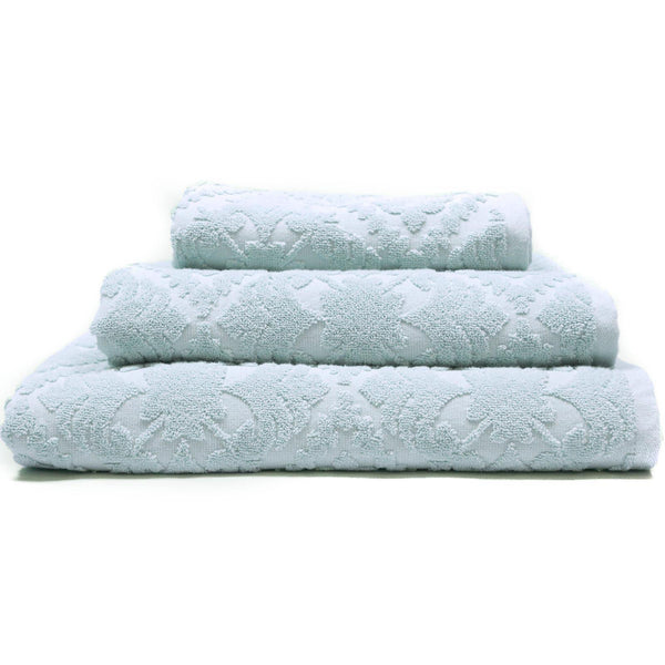 Country House Jacquard Cotton Towel Duck Egg -  - Ideal Textiles