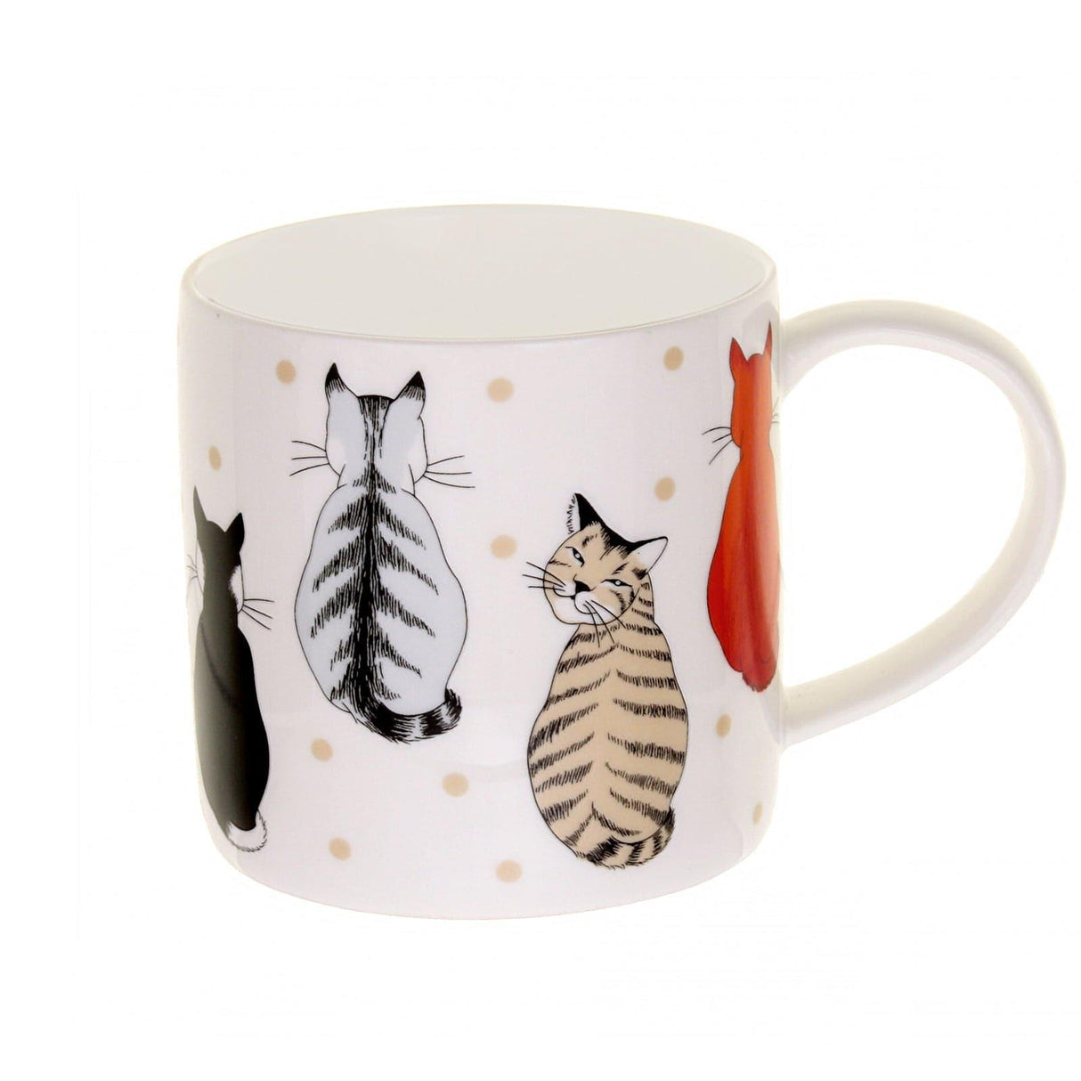 Cats in Waiting Bone China Mug Mug Ulster Weavers