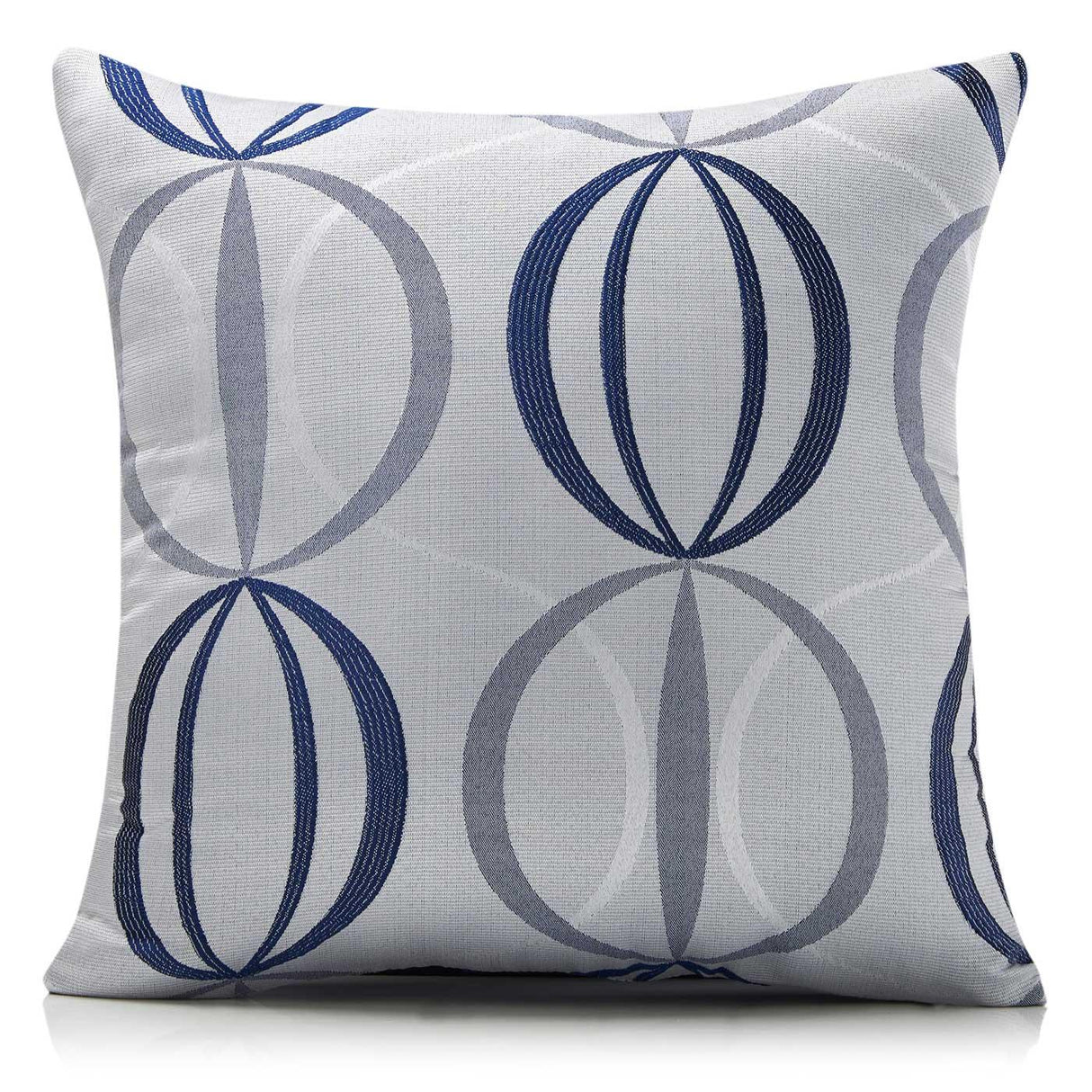Alan Symonds Large Omega Cushion Cover Navy 55cm x 55cm (22"x22") Cushion Cover Alan Symonds