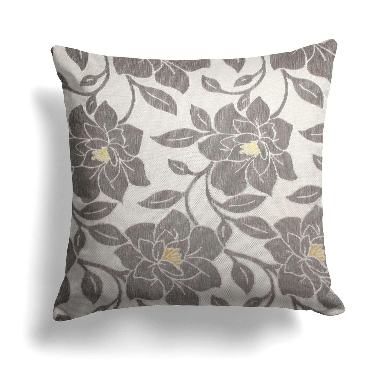Alan Symonds Peony Cushion Cover Silver 45cm x 45cm (18"x18") Cushion Cover Alan Symonds