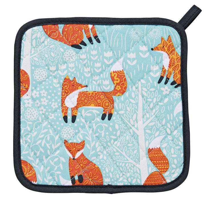 Foraging Fox Luxury Cotton Pot Mat -  - Ideal Textiles