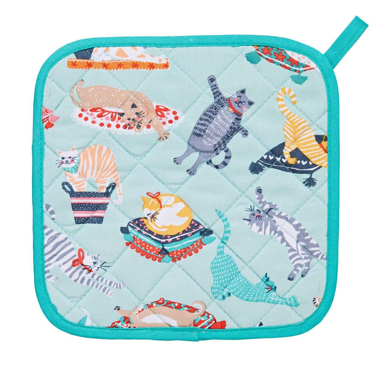 Kitty Cats Luxury Cotton Pot Mat Pot Mat Ulster Weavers