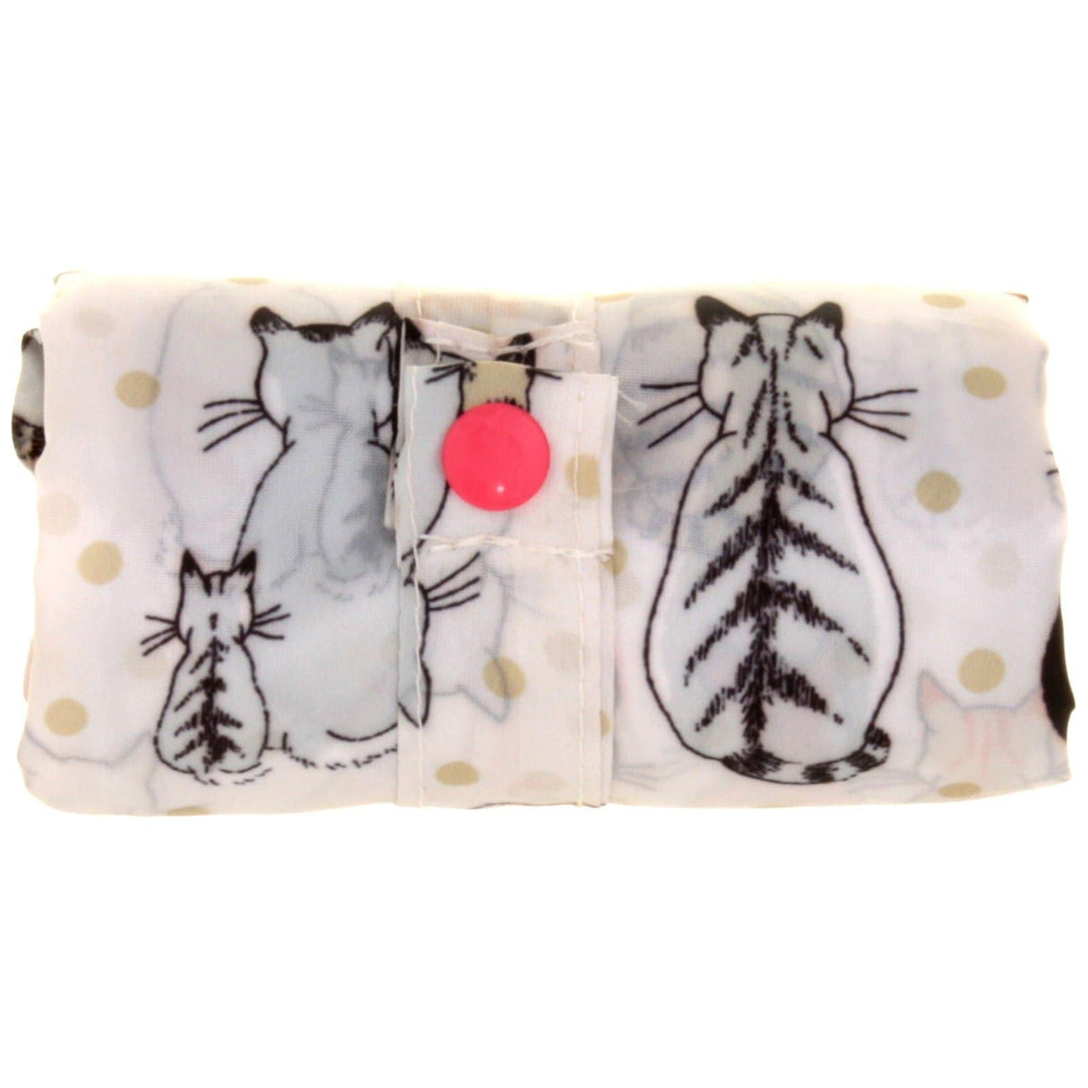 Cats in Waiting Reusable Roll-Up Shopping Bag Totes & Shopping Bags Ulster Weavers