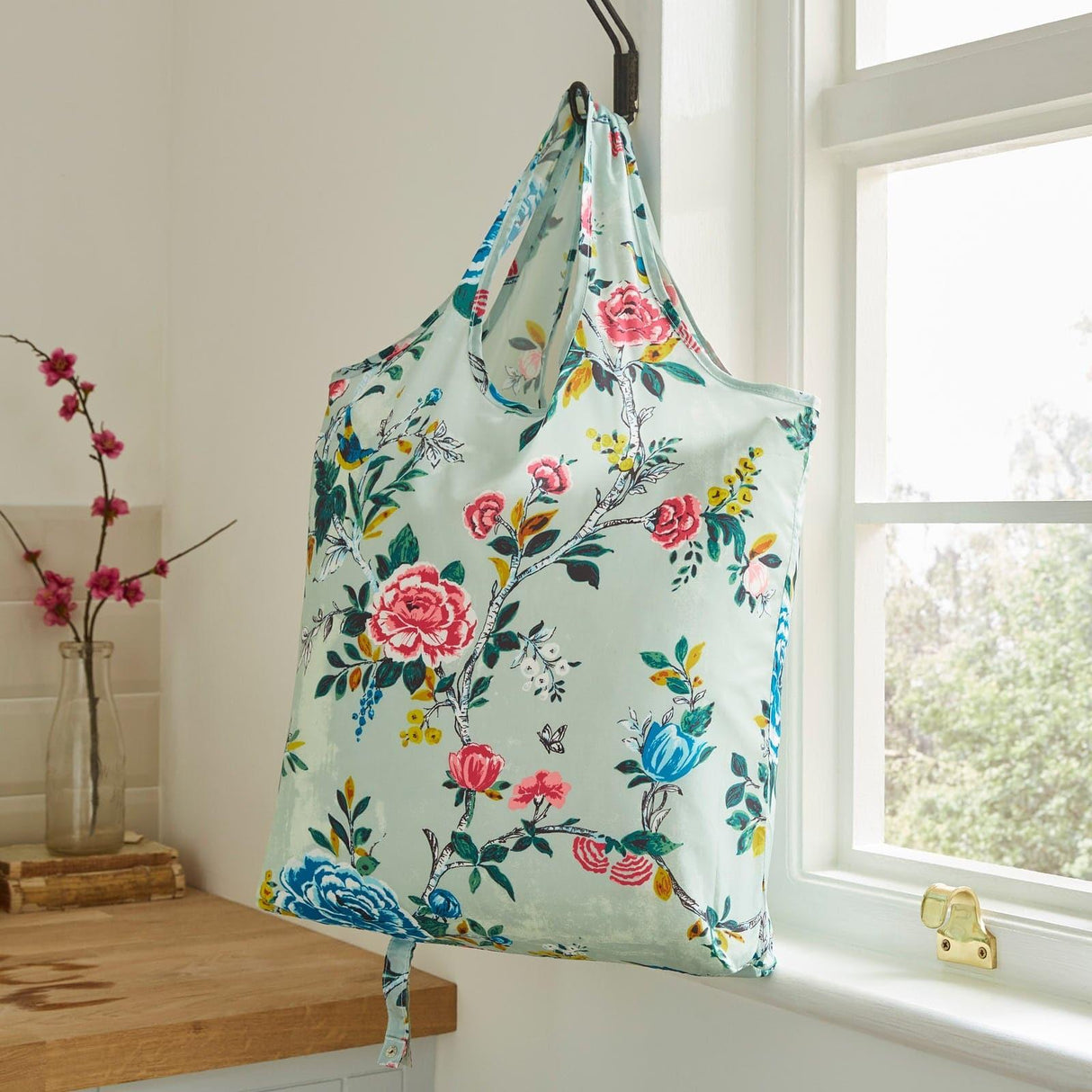 Aviary Reusable Roll-Up Shopping Bag Totes & Shopping Bags Ulster Weavers