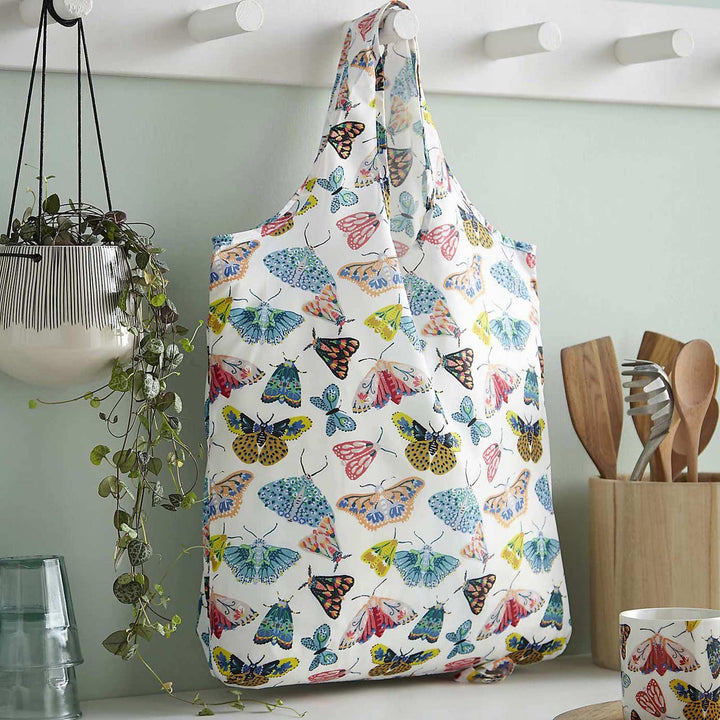Butterfly House Reusable Roll-Up Shopping Bag -  - Ideal Textiles