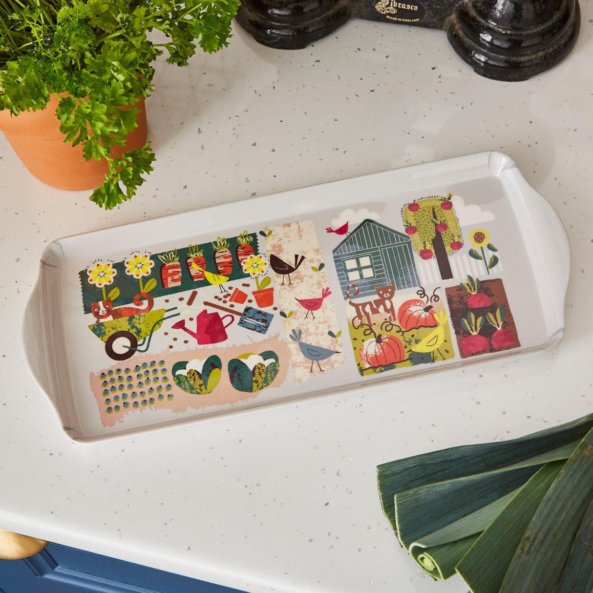 Home Grown Small Serving Tray Tray Ulster Weavers