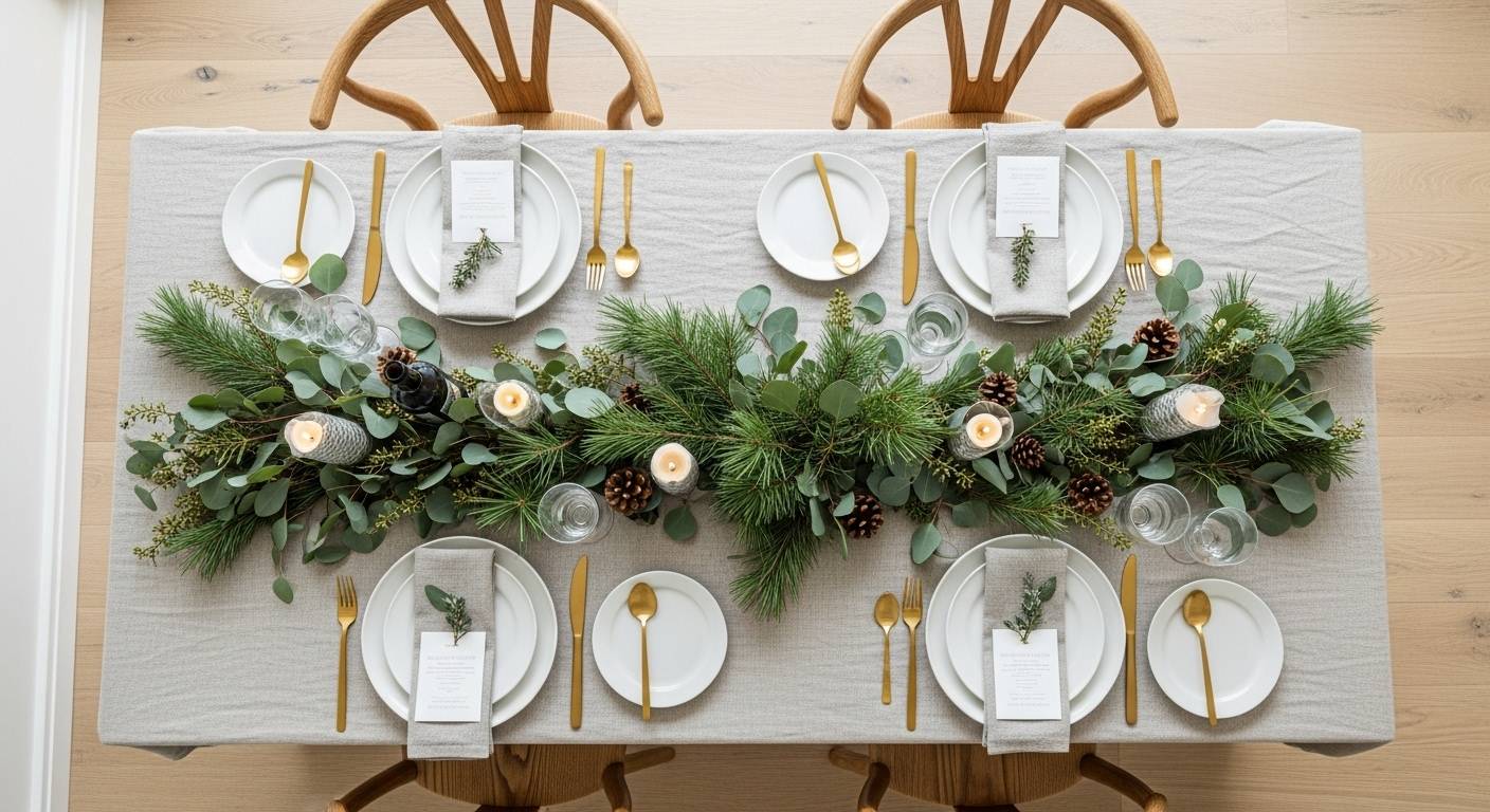 Forget the Tinsel: 3 Easy Ways to Style a ‘Natural Nordic’ Christmas Table