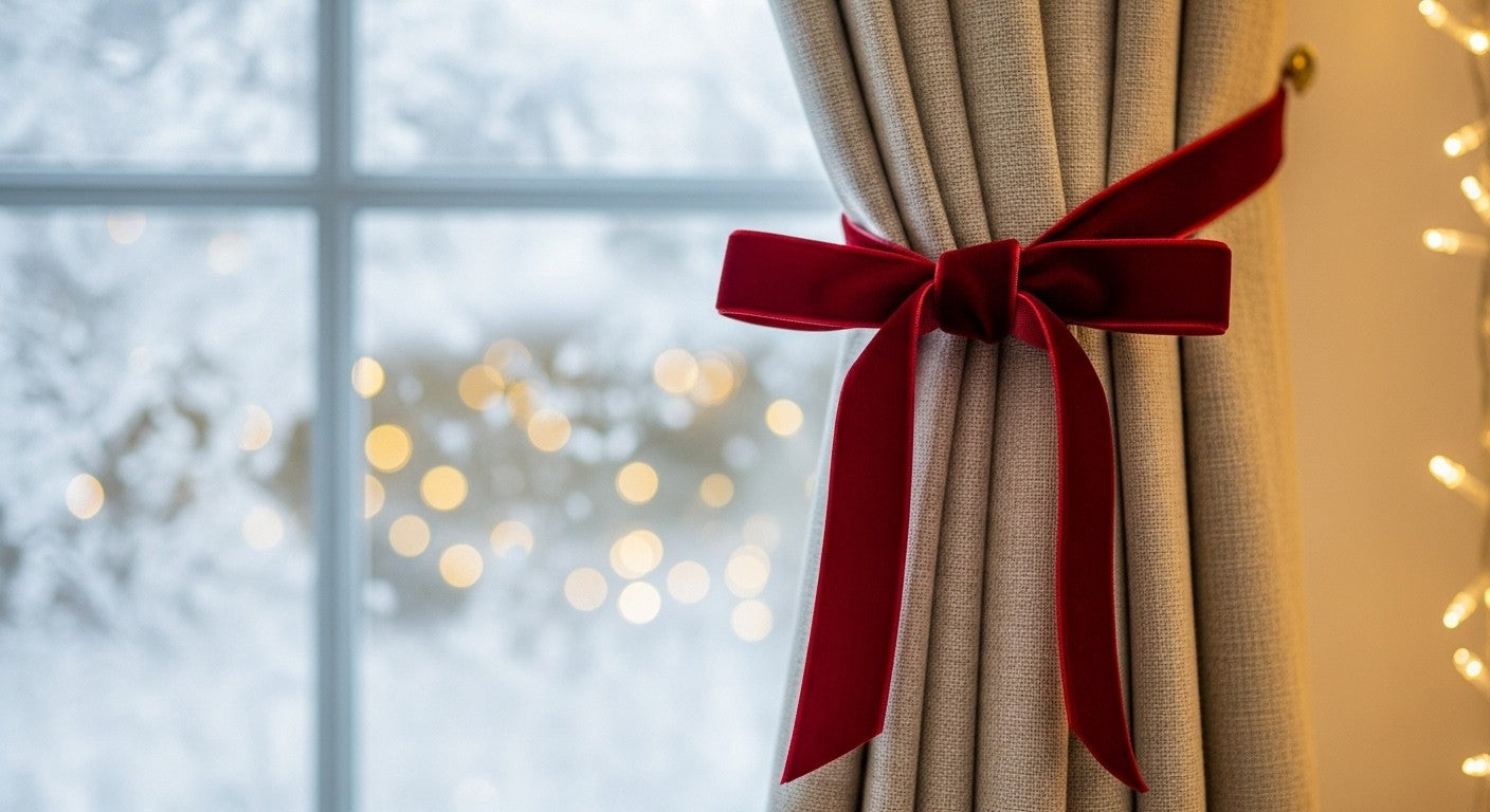 The £10 Christmas Trick: Why Velvet Bows Are Everywhere (and How to Use Them)