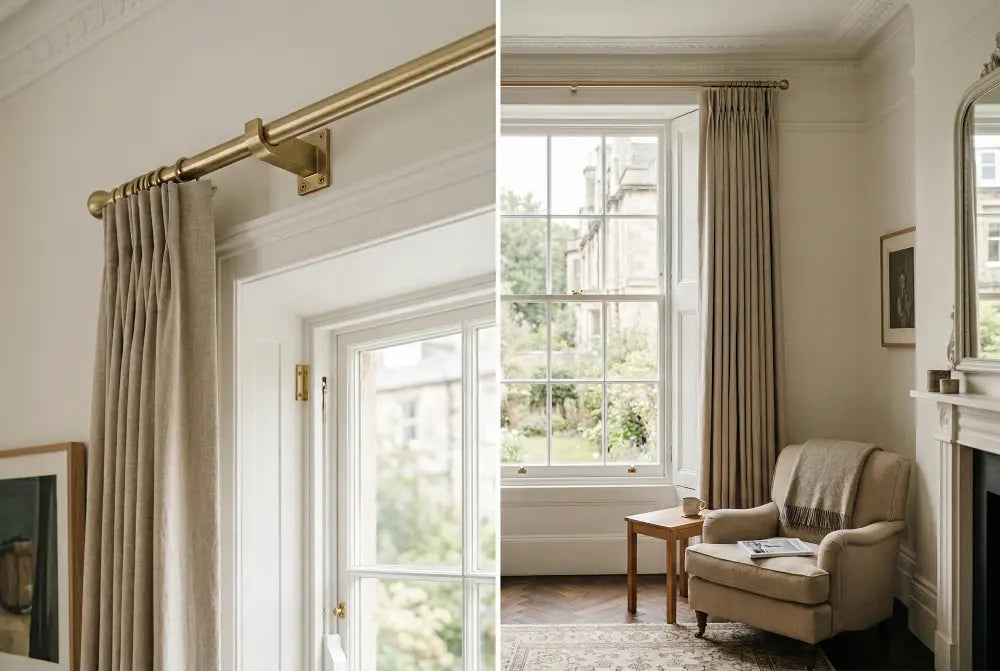 Step by Step Guide: How to Hang Curtains and Fit Tracks or Poles Correctly