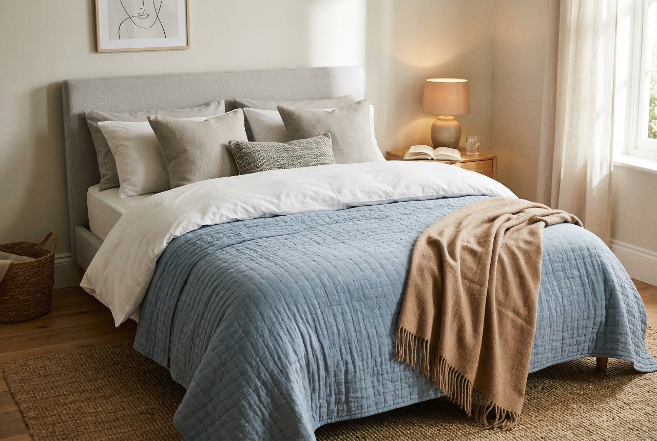 What is the Difference Between a Duvet Cover, a Quilt, and a Comforter?