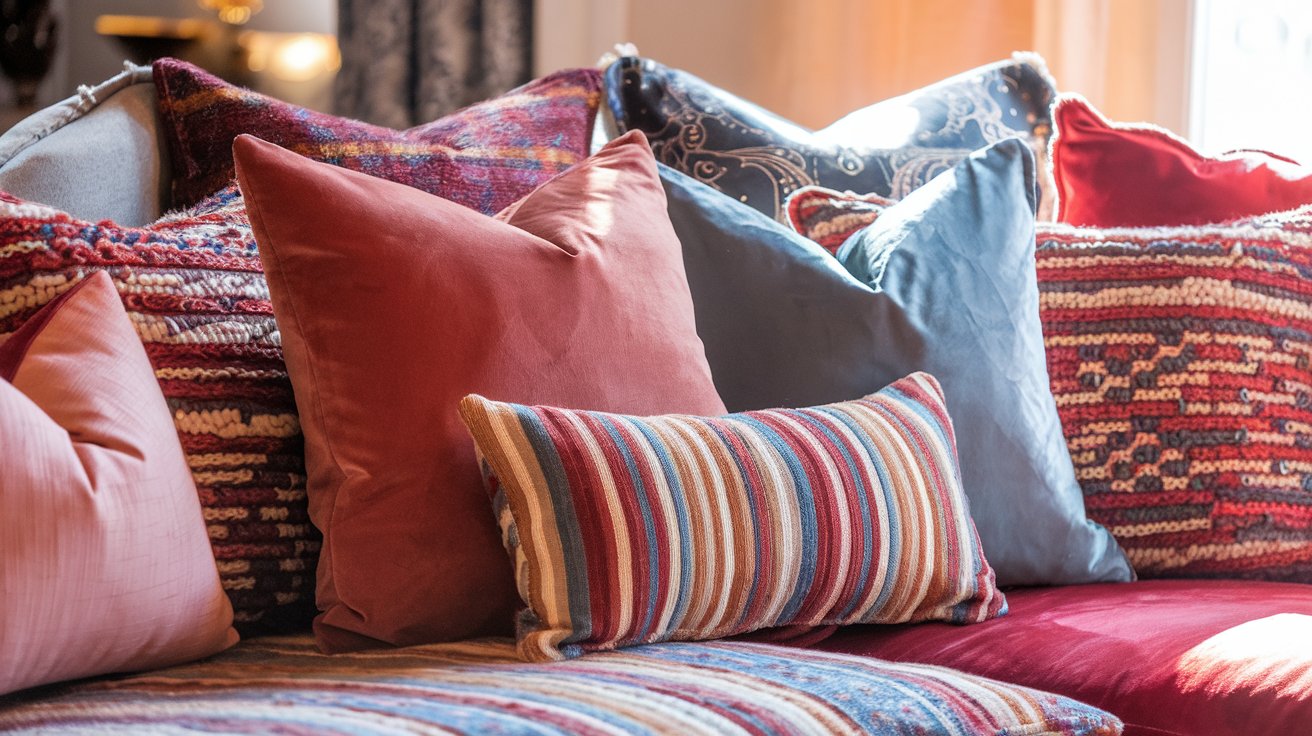 How to Choose the Perfect Cushions: Sizes, Fabrics, Colours & Care Tips ...