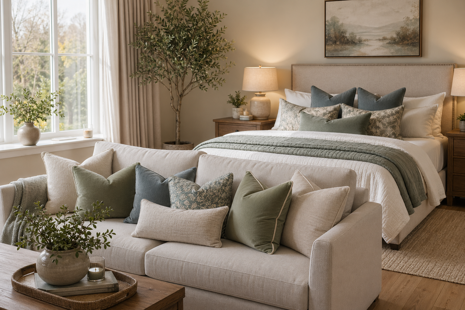 Image for How to Style and Arrange Cushions on Sofas and Beds Like an Interior Designer