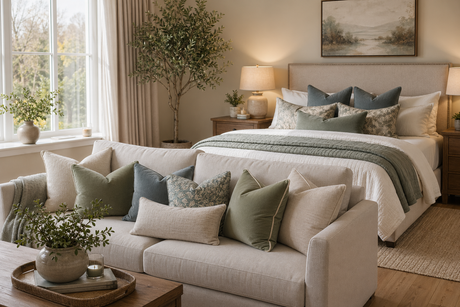 Image for How to Style and Arrange Cushions on Sofas and Beds Like an Interior Designer
