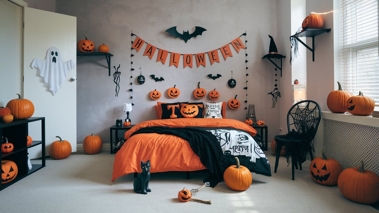 Transform Your Home into a Haunted Haven with Ideal Textiles' Halloween Collection 🎃