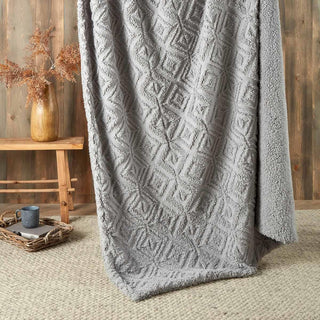 Navy Throws & Blankets