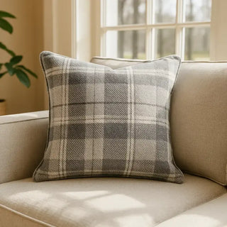Checked & Tartan Cushions & Covers