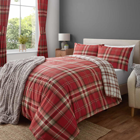 Kelso Check Duvet Cover Set by Catherine Lansfield