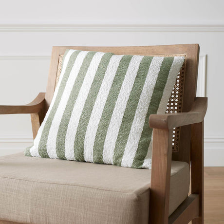 Boucle Stripe Cushion 18" x 18" (45cm x 45cm) by Catherine Lansfield